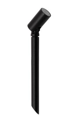 SPAR GARDEN SPIKE OR SURFACE MOUNT SPOT LIGHT BLACK